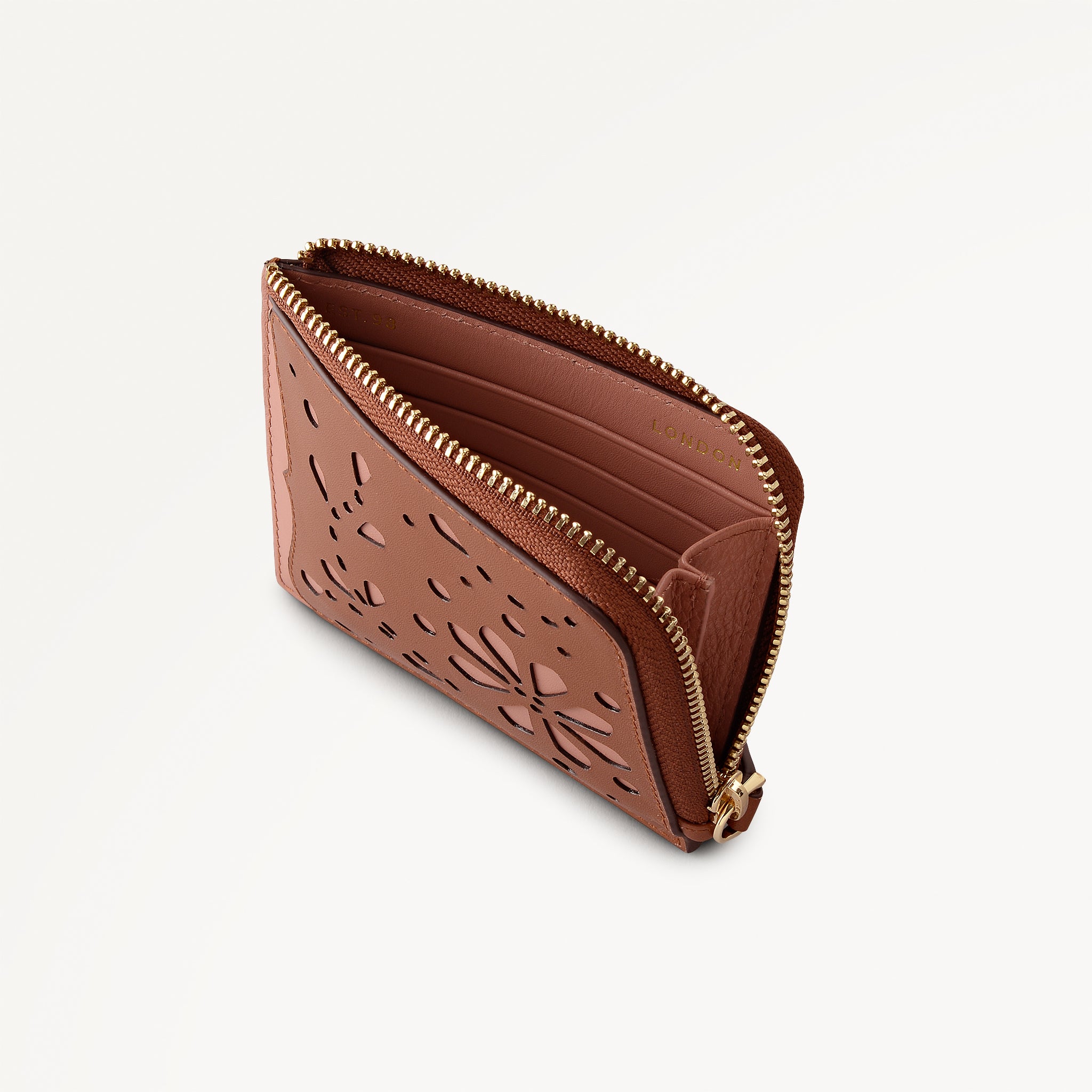 Chilworth Street - Cut Out Medium Zip Around Purse Carnation - 113537