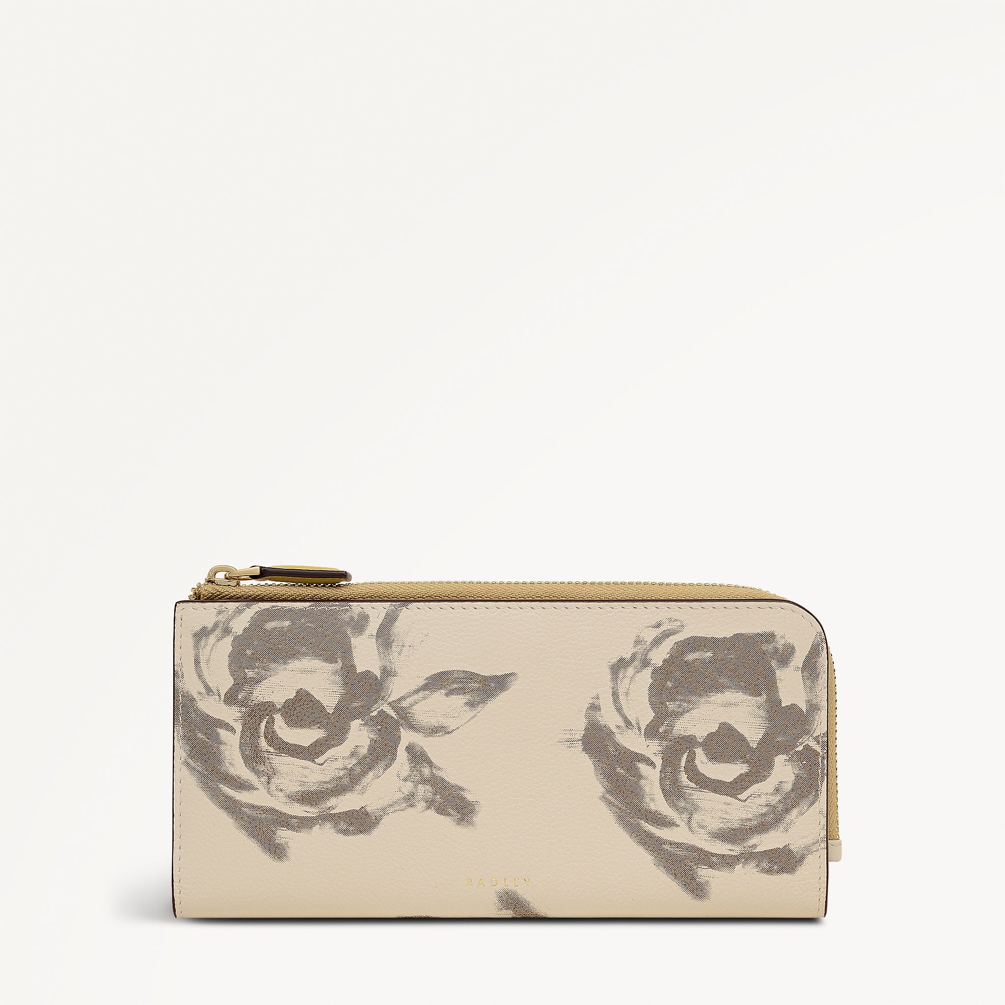 Chilworth Street - Floral Large Zip Around Purse Salt - 113538