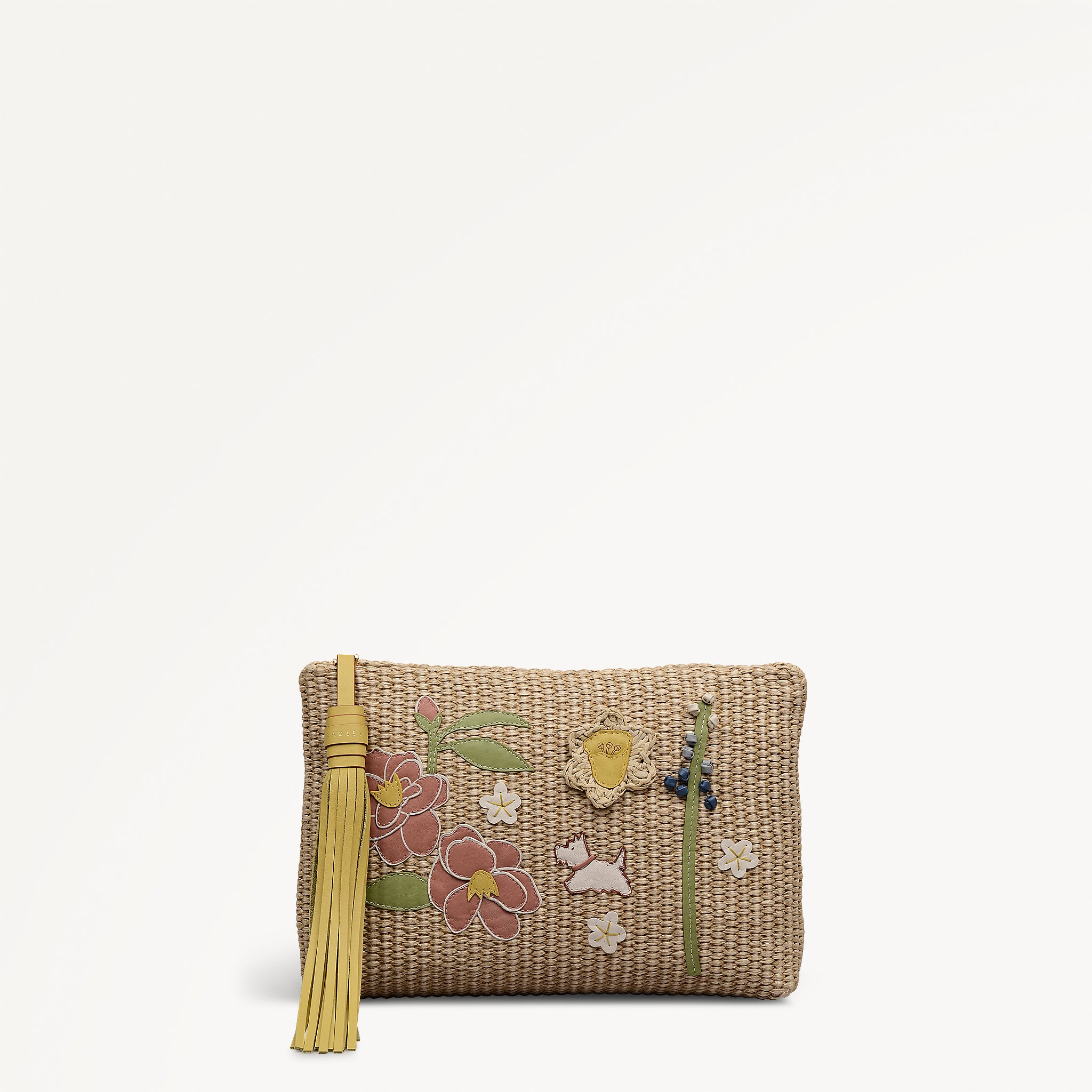 Natural Medium Ziptop Pouch | Spring Blooms SS26 | Radley London