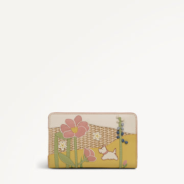 Spring Blooms Medium Bifold Purse Salt - 113543