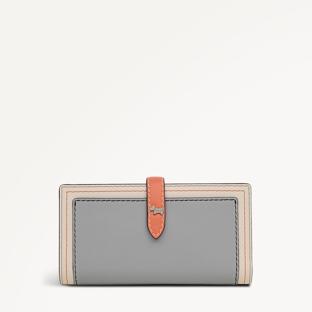 Willis Street - Colourblock Large Flapover Wallet - RSF/156/01