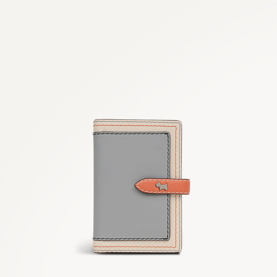 Willis Street - Colourblock Passport Cover Steel - 113550