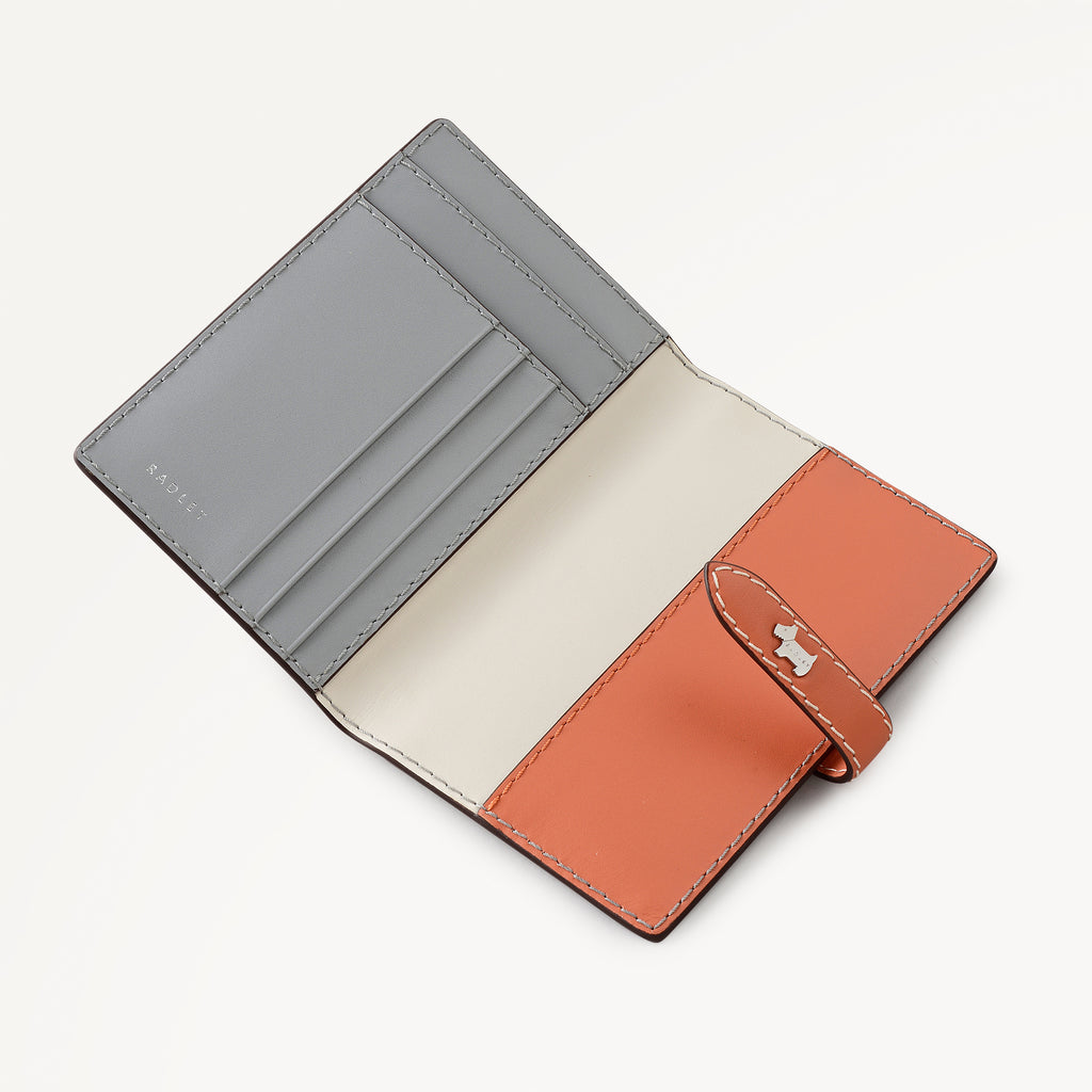 Willis Street - Colourblock Passport Cover Steel - 113550