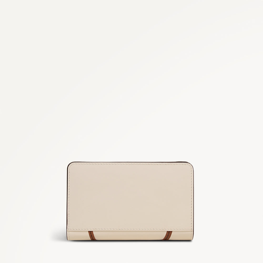 Picton Place - Palm Medium Bifold Purse Salt - 113554