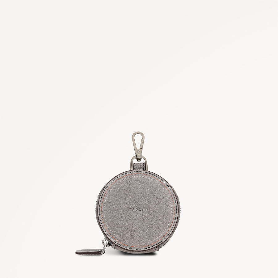 Round Avenue Medium Zip Around Coin Purse Steel - 113556