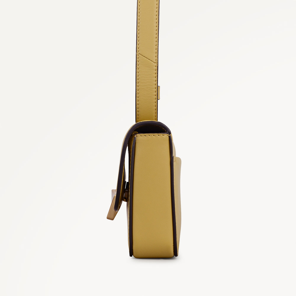The Belsize Mini Flapover Cross Body Honeycomb - 113563