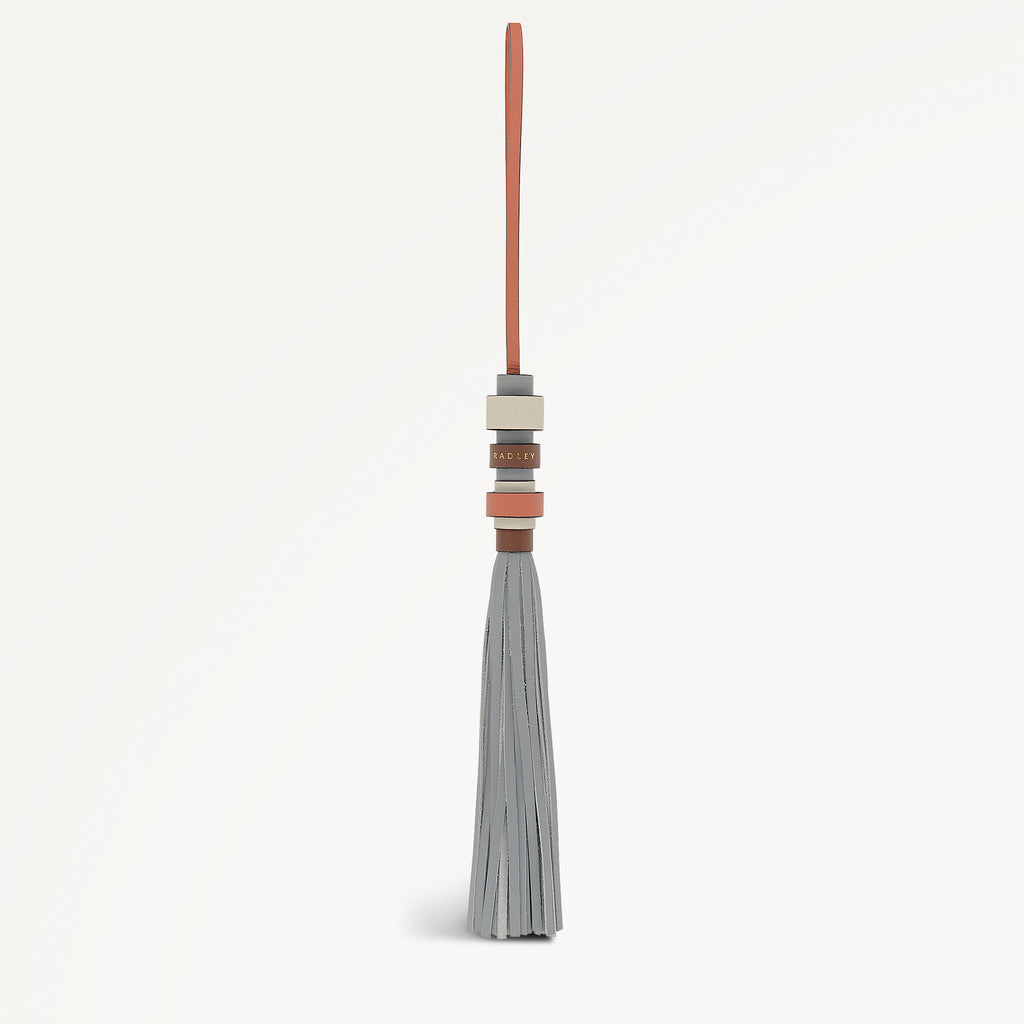 Tassel Small Bag Charm Steel - 113579