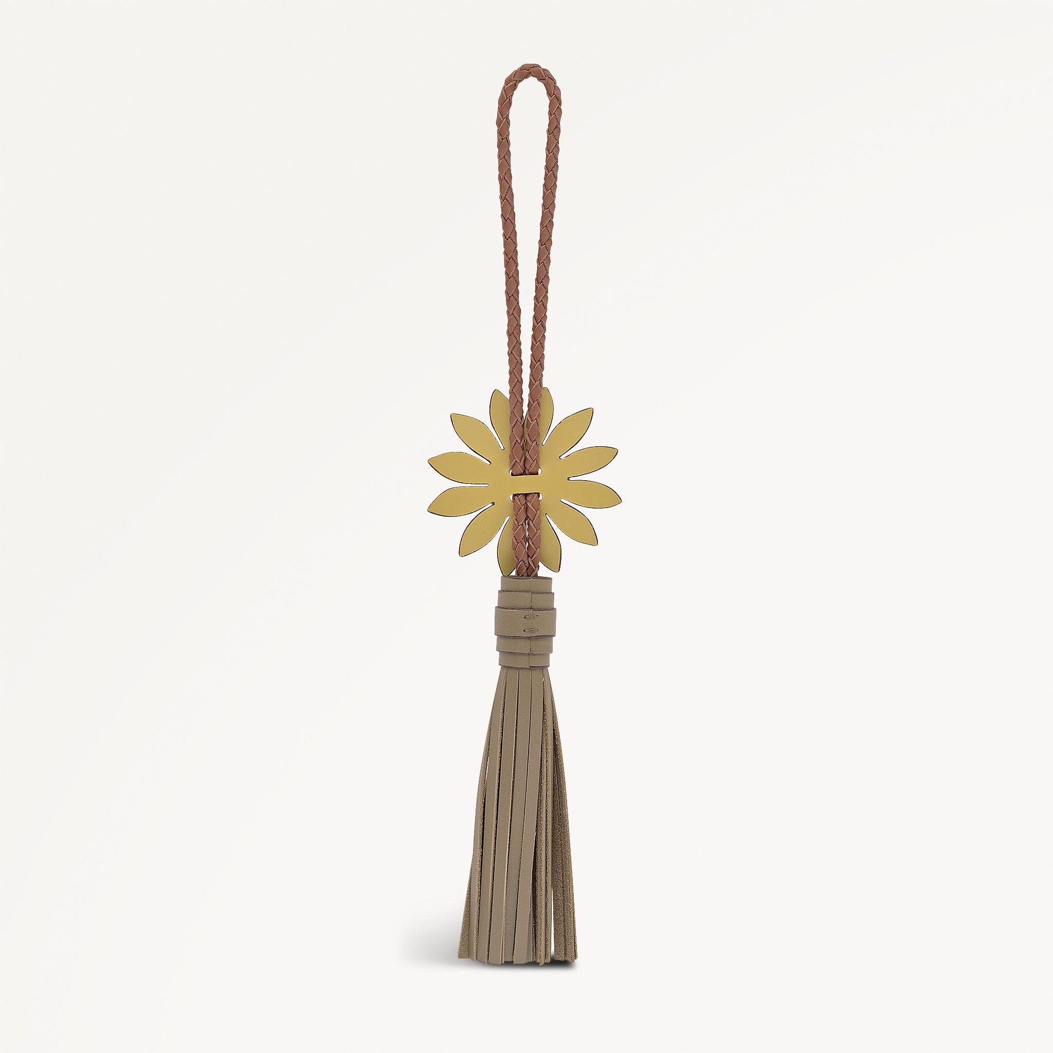 Daisy Tassel Small Bag Charm Acorn - 113583