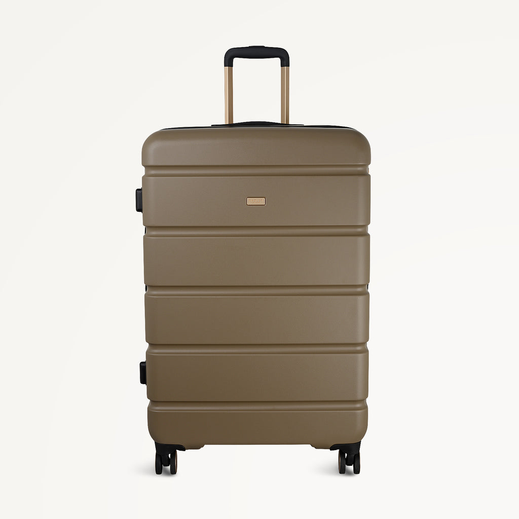 Lexington- Colour 4 Wheel Large Suitcase Acorn - 113594