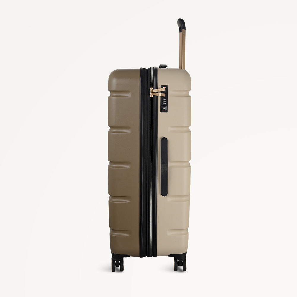 Lexington- Colour 4 Wheel Large Suitcase Acorn - 113594