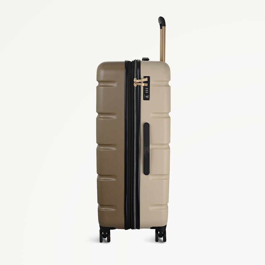 Lexington- Colour 4 Wheel Large Suitcase Acorn - 113594