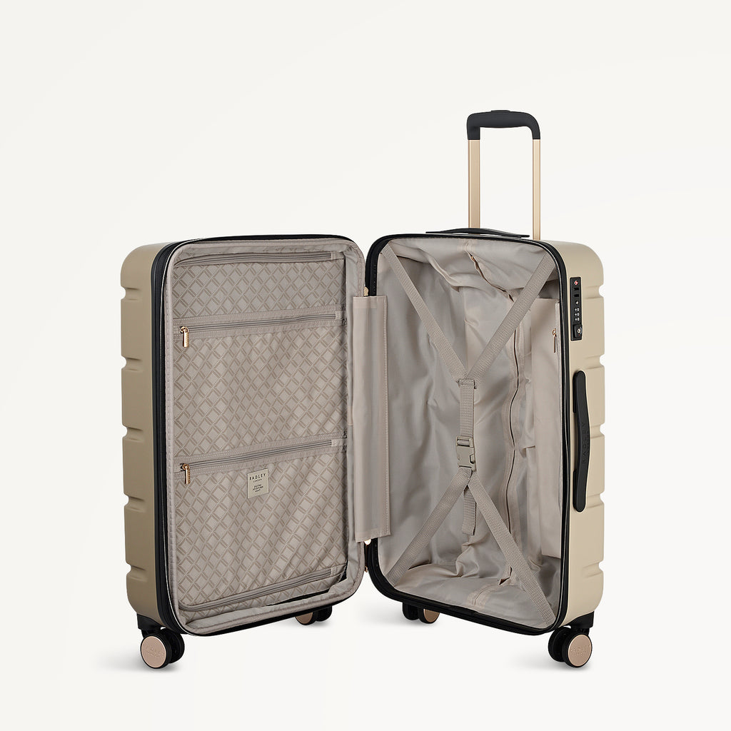 Lexington- Colour 4 Wheel Medium Suitcase Acorn - 113595