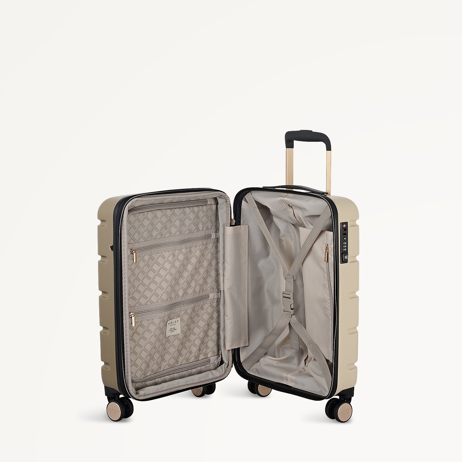 Lexington- Colour 4 Wheel Carry On Acorn - 113596