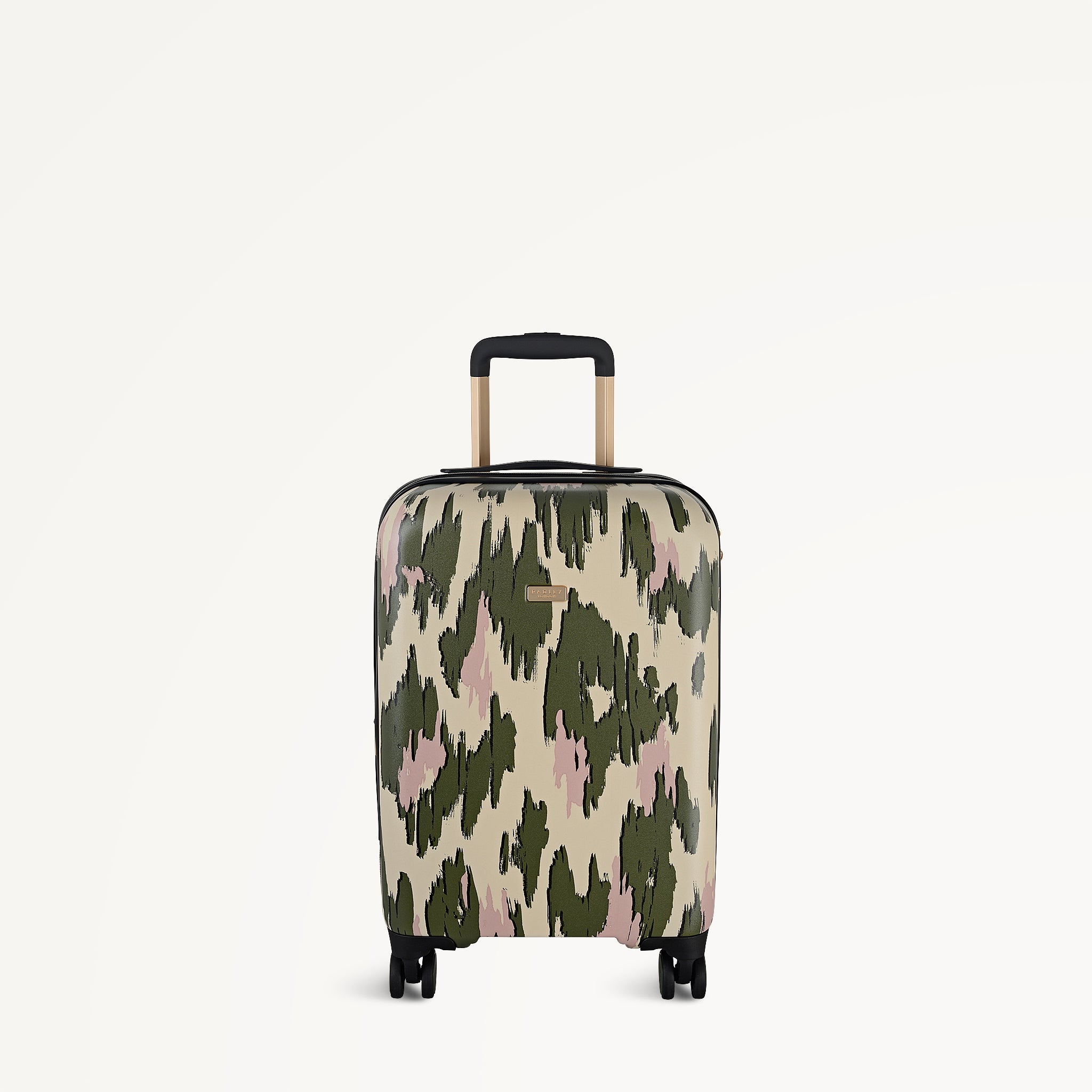 Abstract Animal 4 Wheel Carry On Hunter Green - 113599