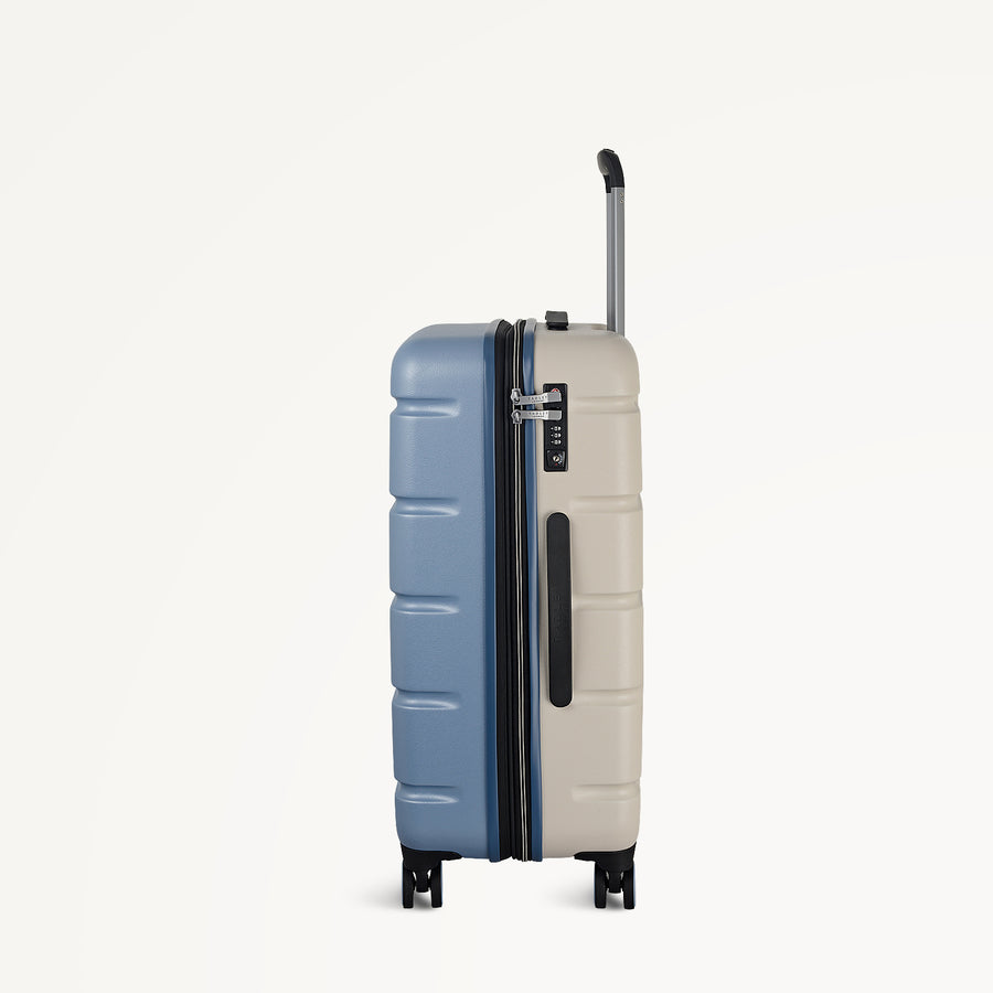 Lexington - Colour 4 Wheel Medium Suitcase Pale Denim - 113601
