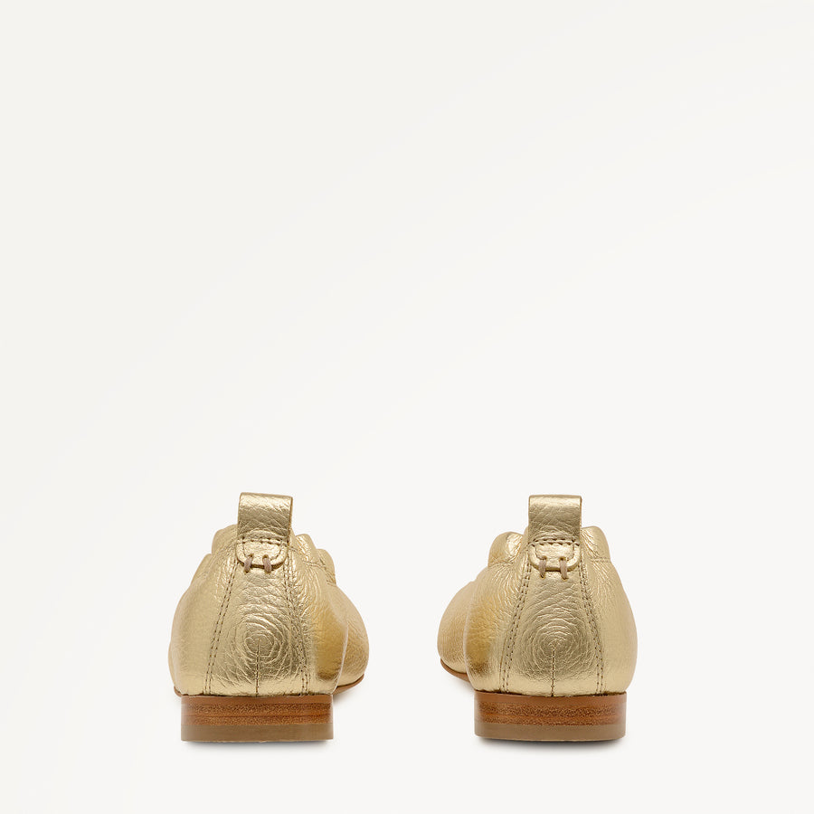 Elm Grove - Ballerina Elasticated Ballet Gold - 113608