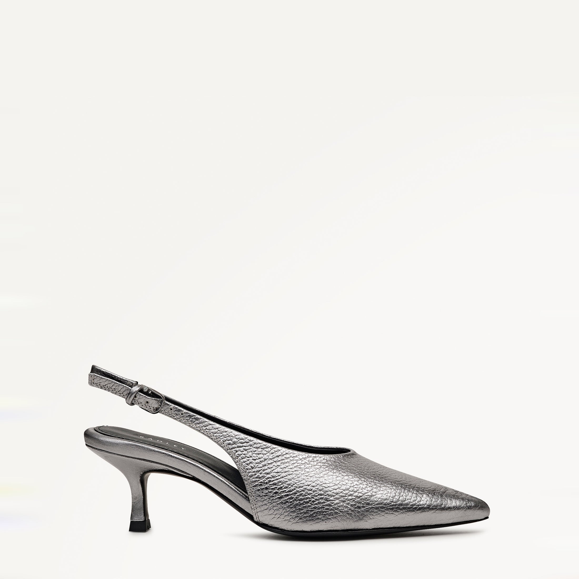 Chiltern Crescent - Heel Sling Kitten Point Sling Silver - 113613