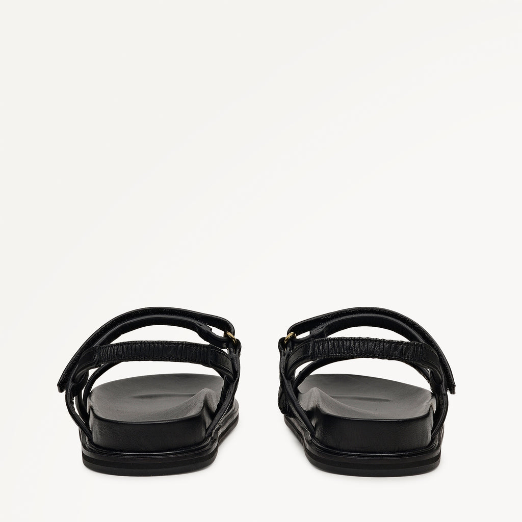 Broadway Market - Sandal  Luxe Sports Footbed Black - 113616