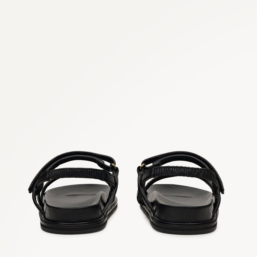 Broadway Market - Sandal  Luxe Sports Footbed Black - 113616