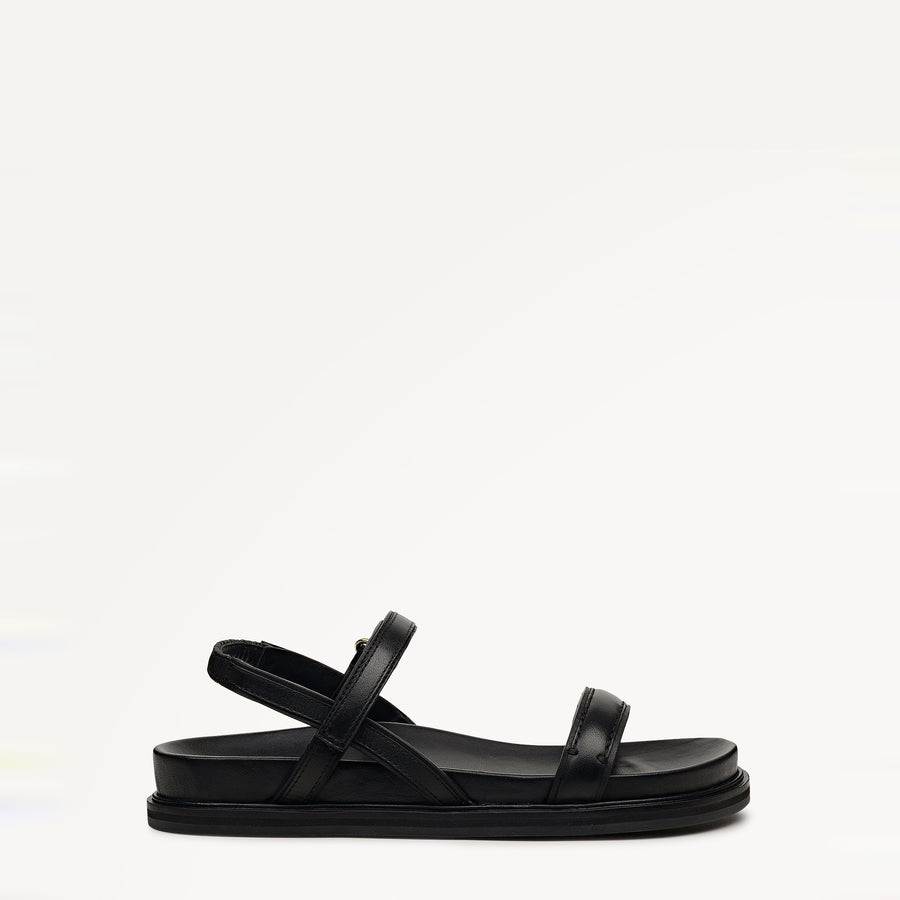 Broadway Market - Sandal  Luxe Sports Footbed Black - 113616