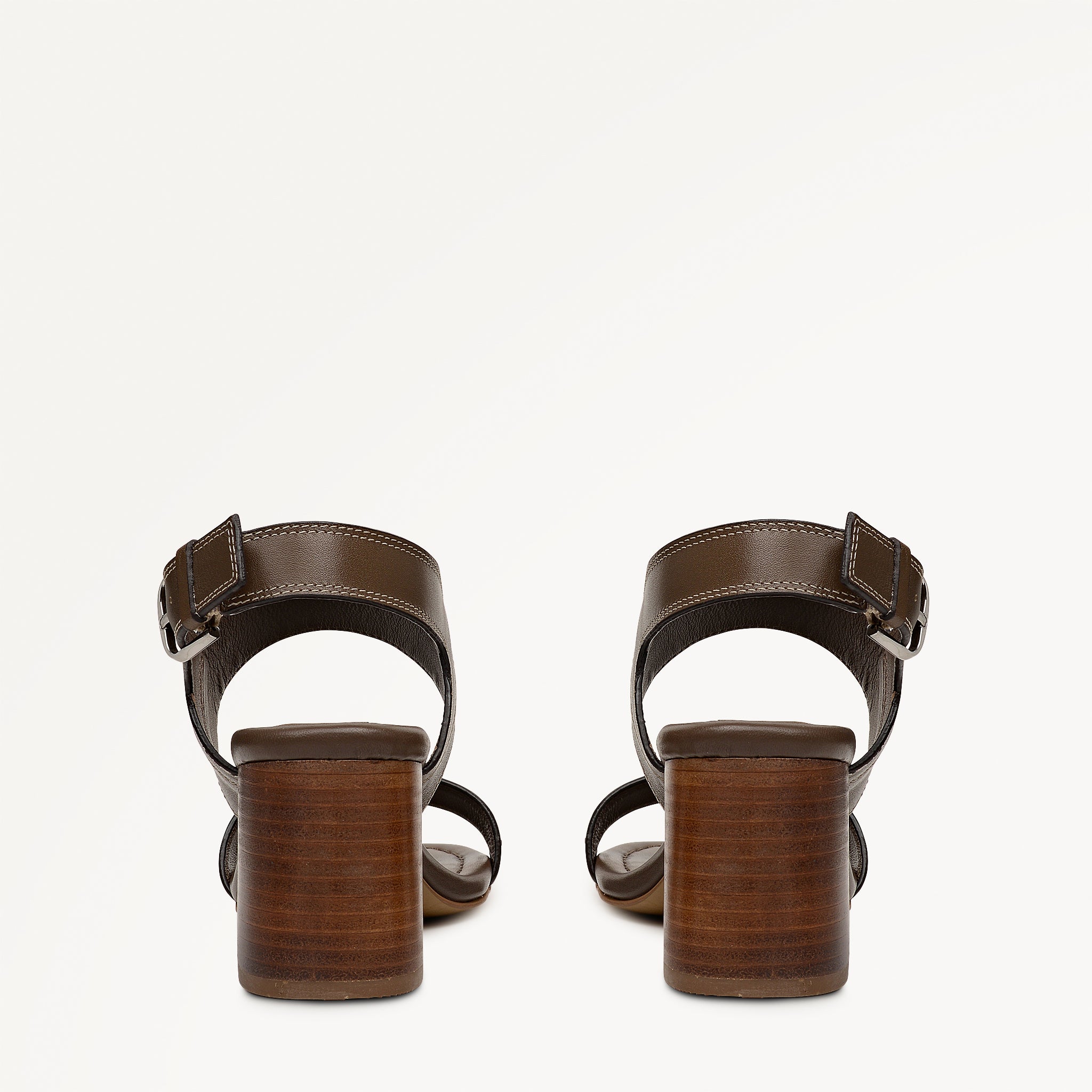 The Goldborne- Heeled Sandal  Mid Block Casual Sandal Acorn - 113618