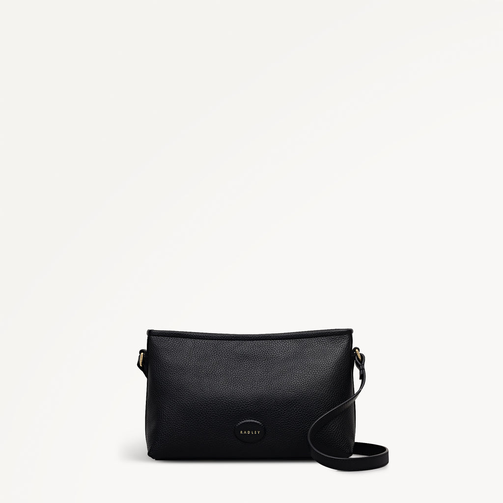 Chartfield Place Small Ziptop Cross Body Black - 113624