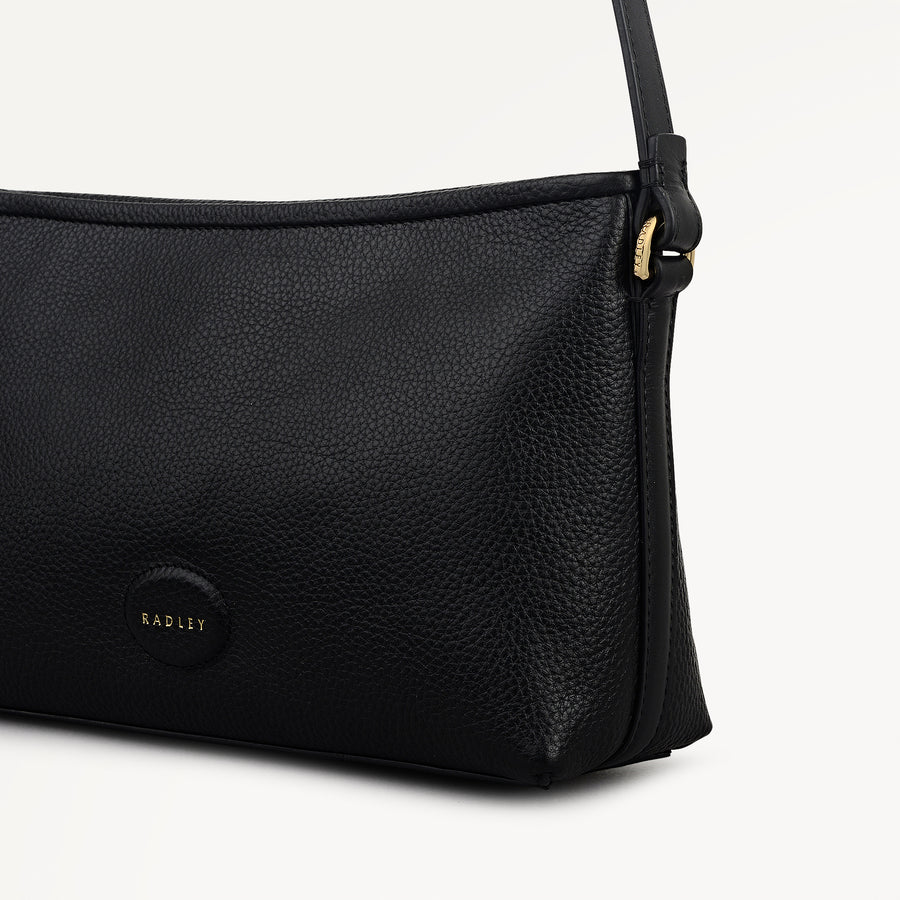 Chartfield Place Small Ziptop Cross Body Black - 113624