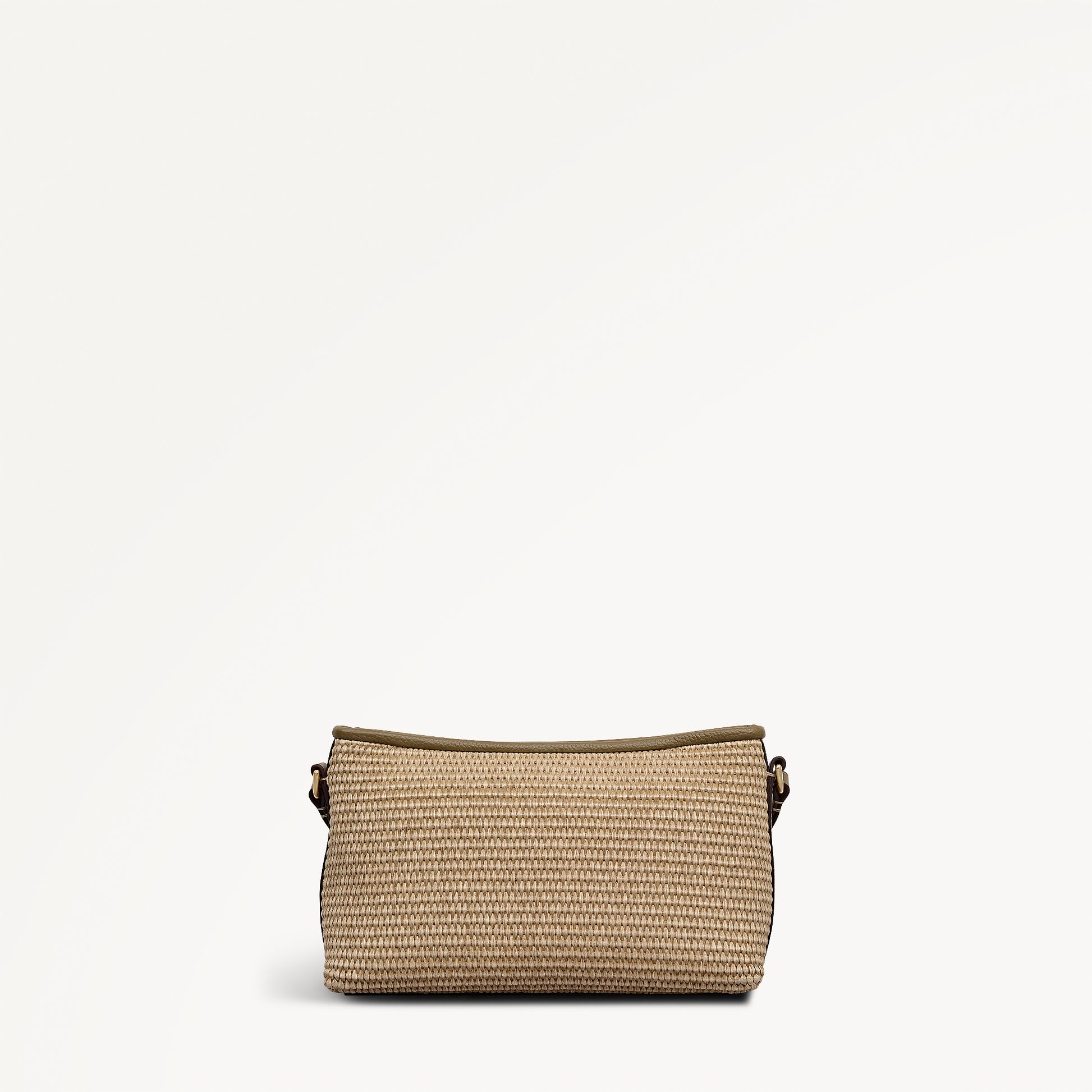 Chartfield Place - Raffia Small Ziptop Cross Body Acorn - 113630