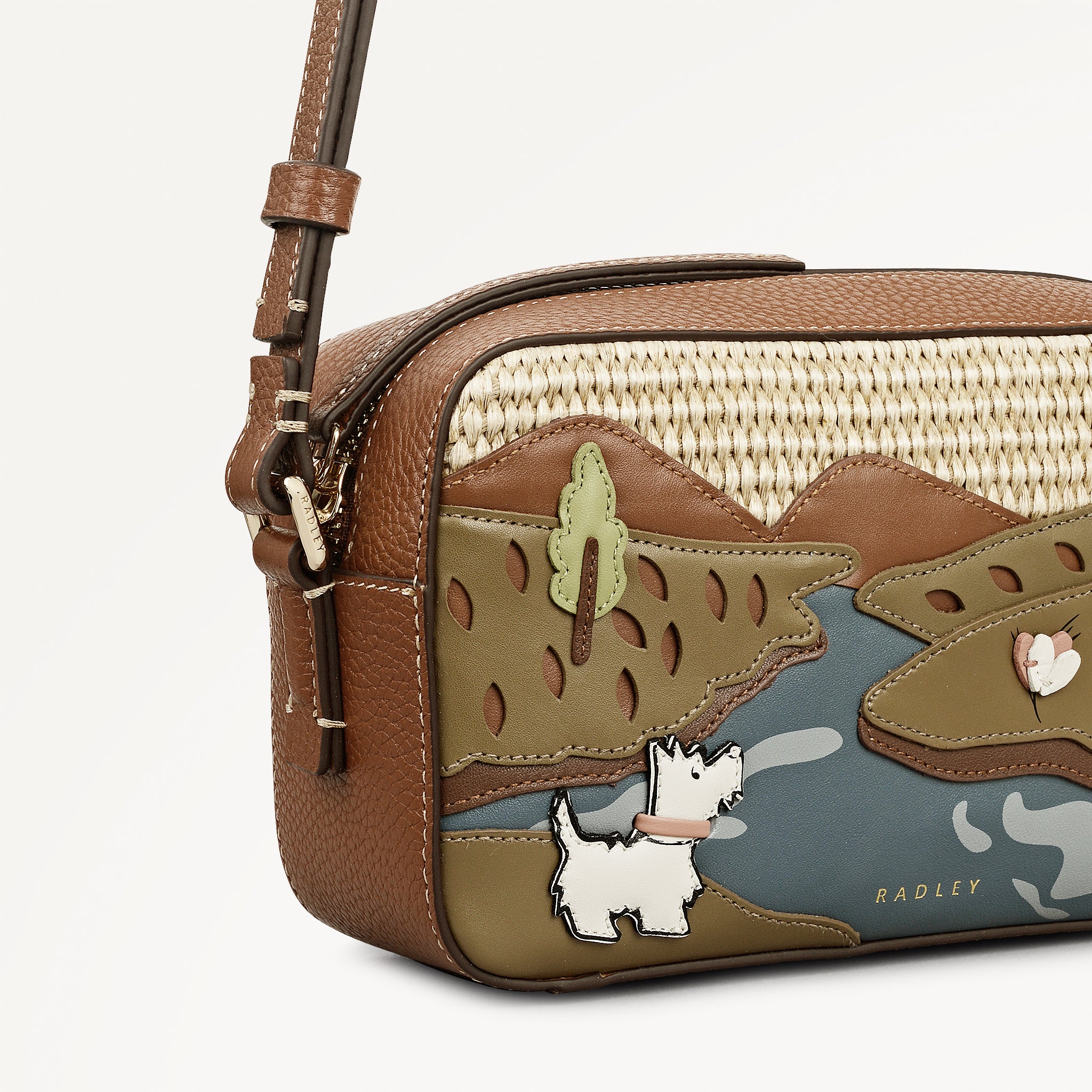 Cognac Mini Zip Around Cross Body Bag | Spring Daze SS26 | Radley Cognac Mini Zip Around Cross Body Bag | Spring Daze SS26 | Radley