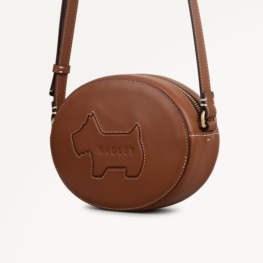 Rydon Road Mini Ziptop Cross Body Cognac - 113650
