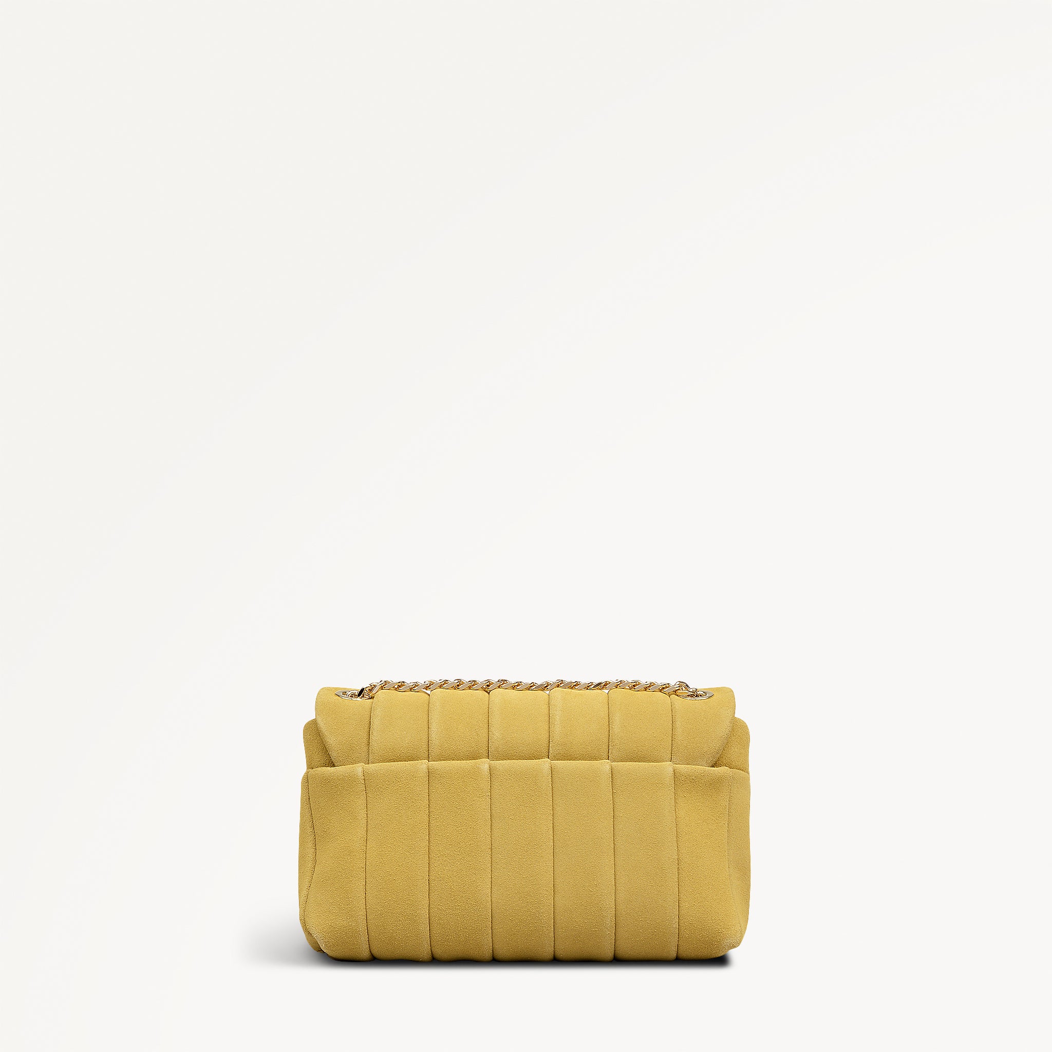 Burton Way - Quilt Suede Small Flapover Cross Body Honeycomb - 113652