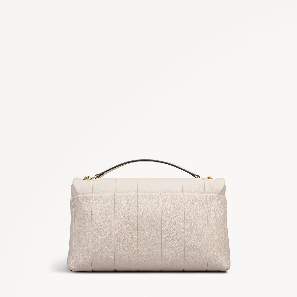 Burton Way - Quilt Medium Flapover Cross Body Salt - 113656