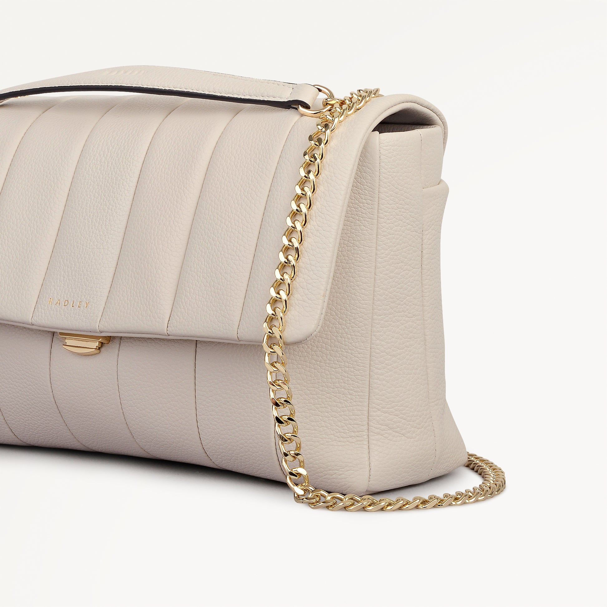 Burton Way - Quilt Medium Flapover Cross Body Salt - 113656