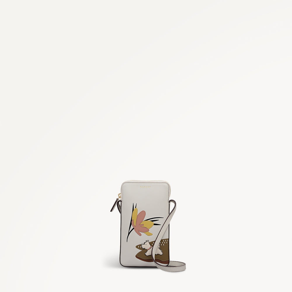 Spring Daze Medium  Phone Cross Body Snow - 113662