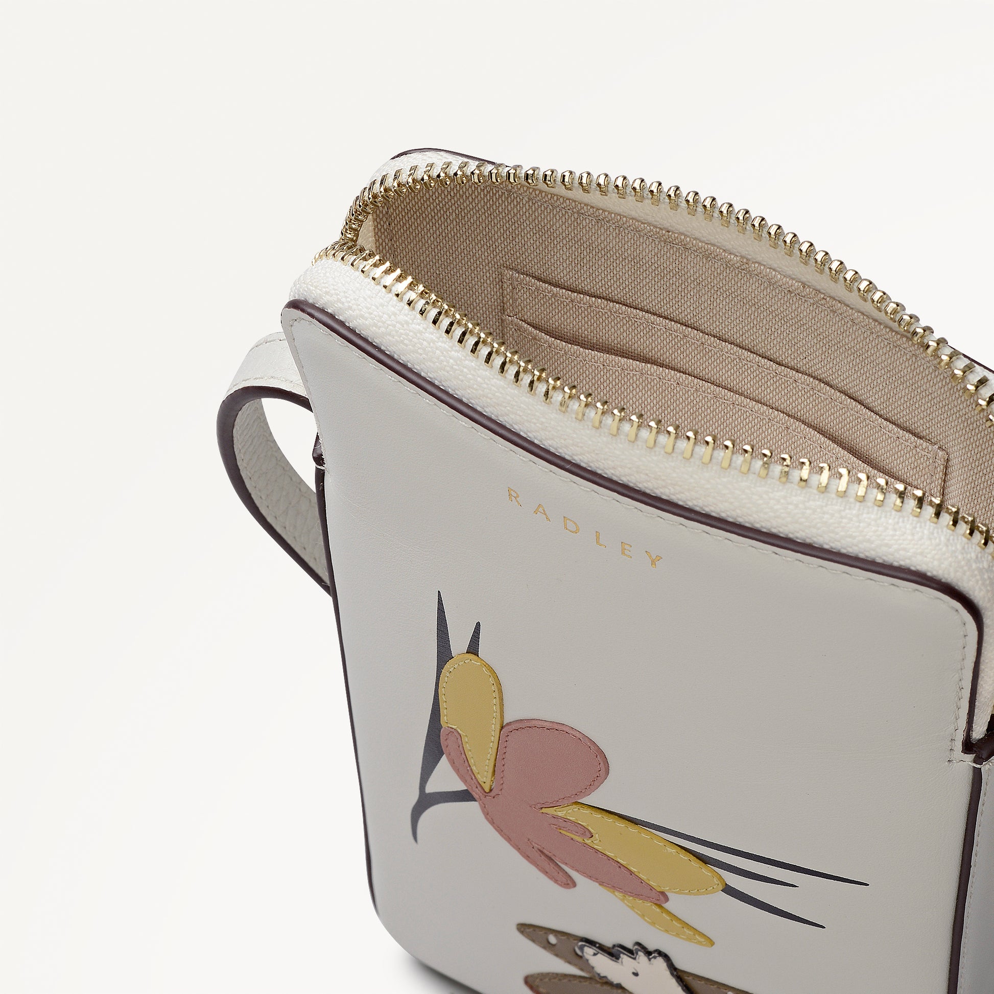 Spring Daze Medium  Phone Cross Body Snow - 113662