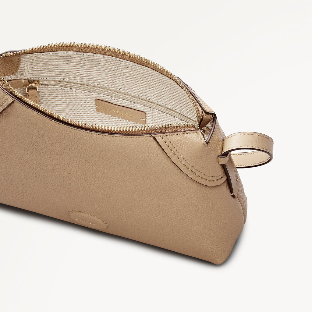 Crawford Mews Small Ziptop Cross Body Sahara - 113663
