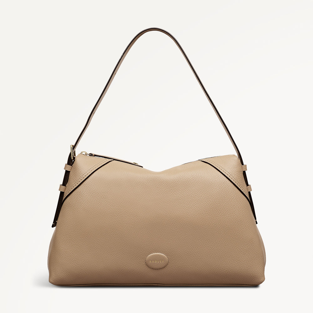 Crawford Mews Large Ziptop Shoulder Sahara - 113664