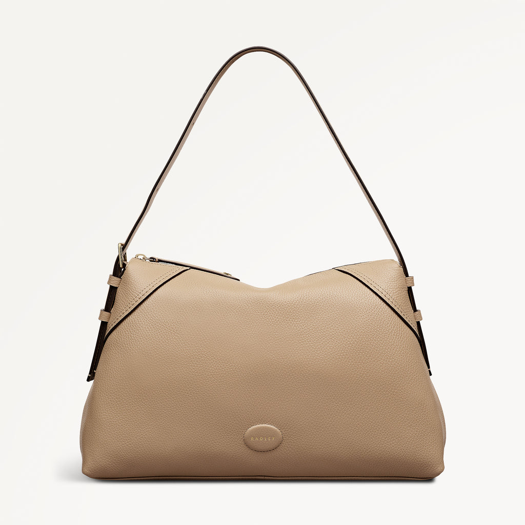 Crawford Mews Large Ziptop Shoulder Sahara - 113664