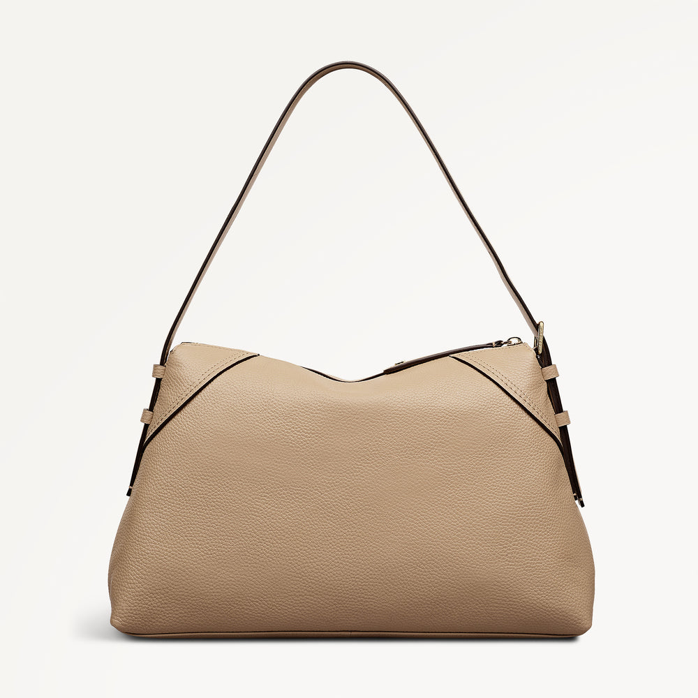 Crawford Mews Large Ziptop Shoulder Sahara - 113664