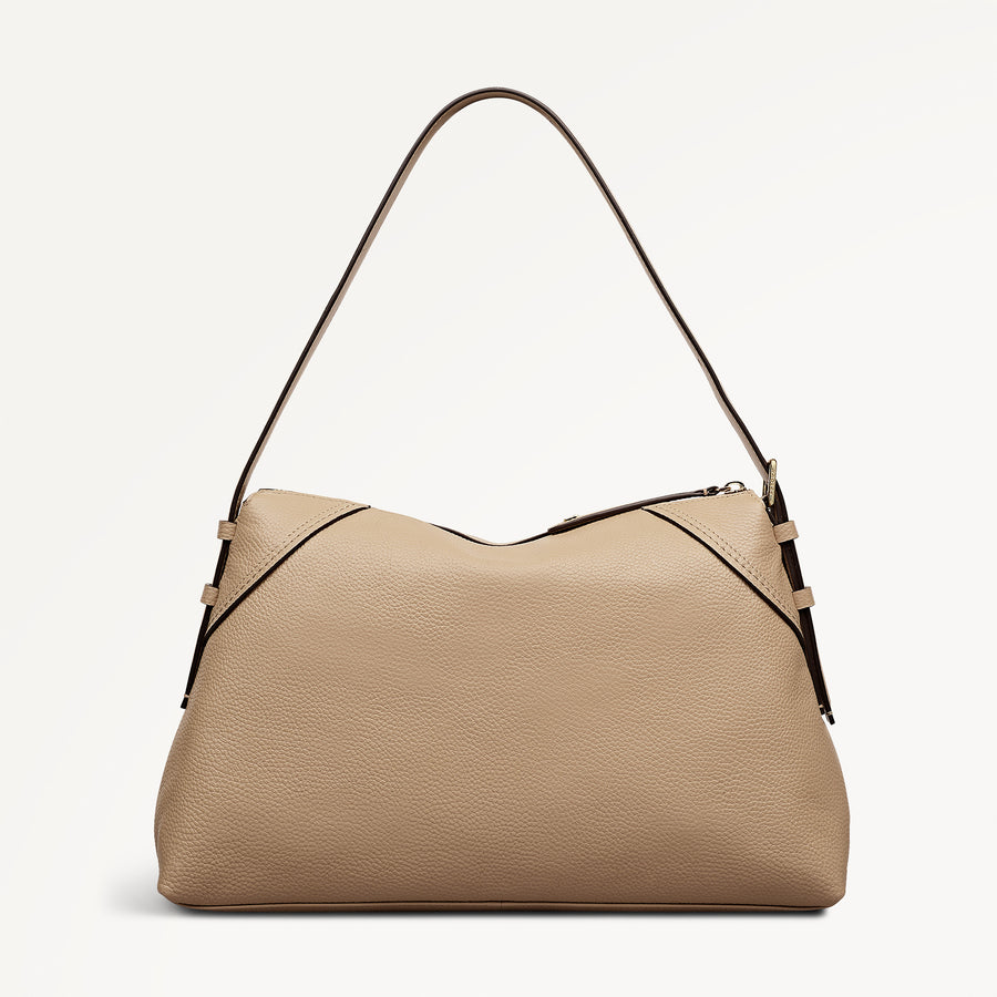 Crawford Mews Large Ziptop Shoulder Sahara - 113664