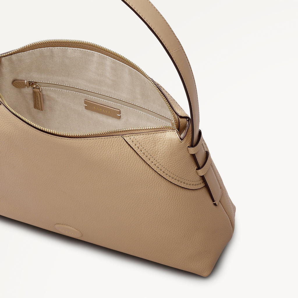 Crawford Mews Large Ziptop Shoulder Sahara - 113664