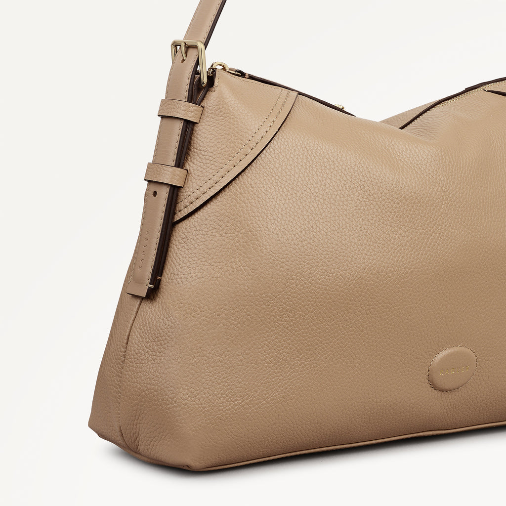 Crawford Mews Large Ziptop Shoulder Sahara - 113664