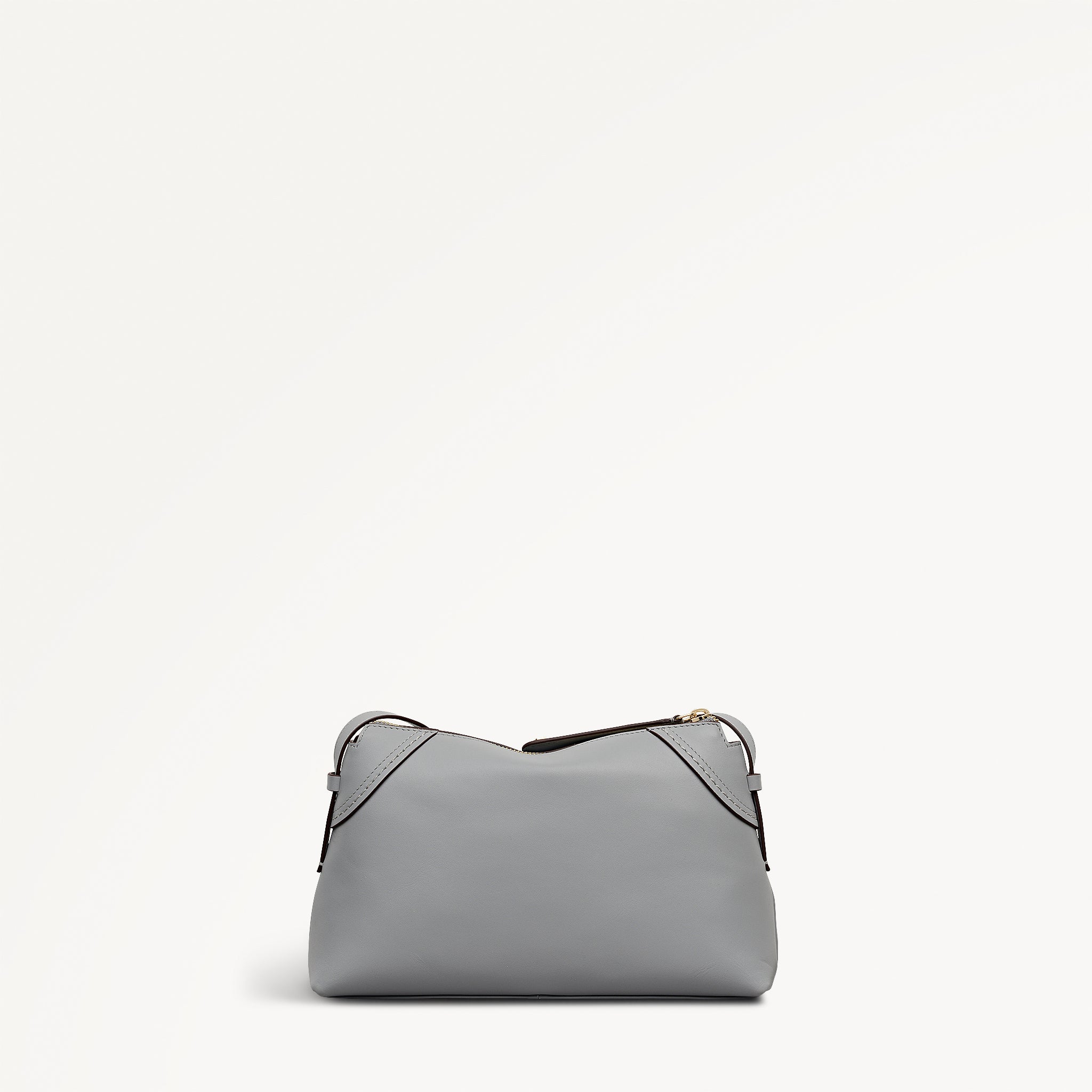 Crawford Mews Small Ziptop Cross Body Steel - 113665