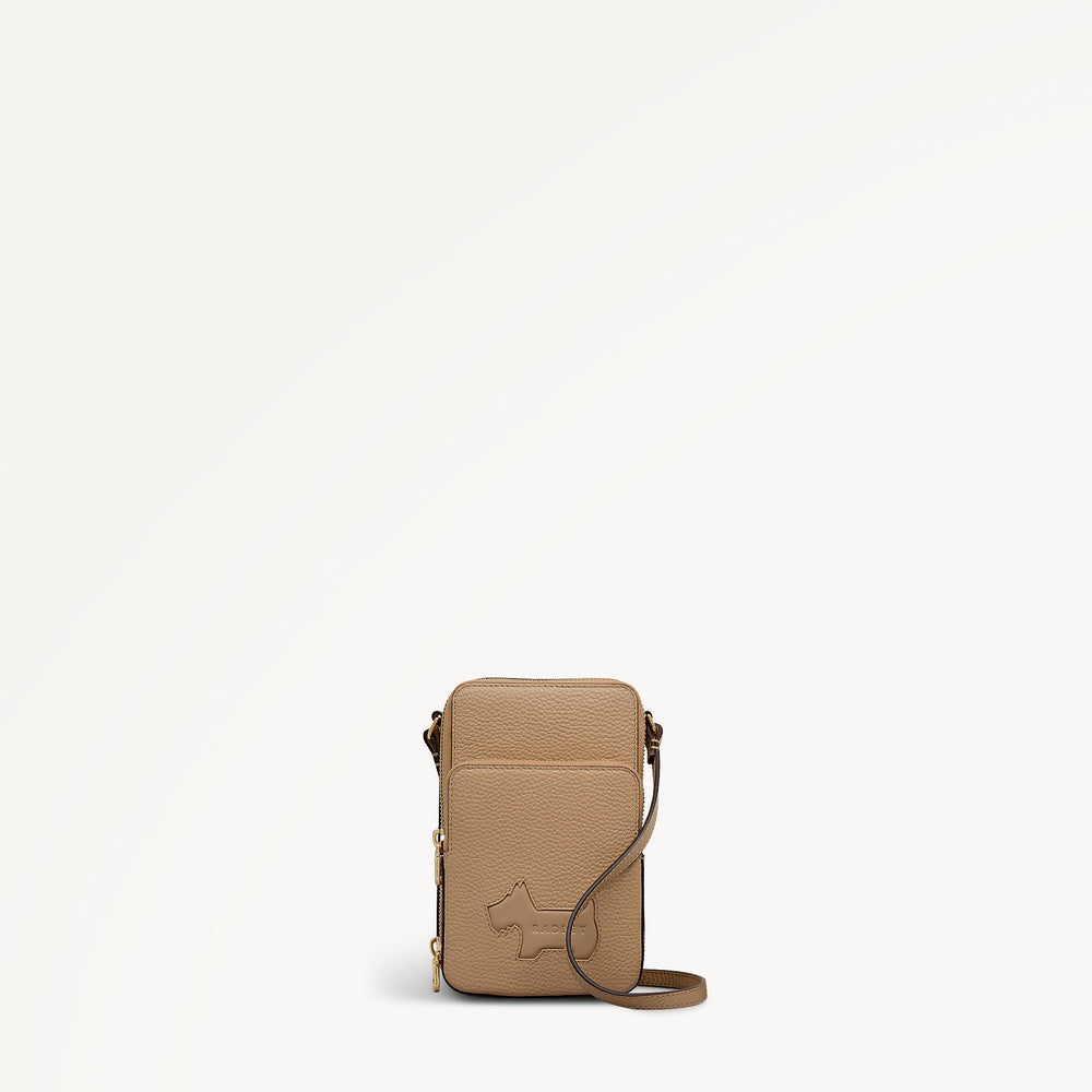 Hadley Lane - Applique Dog Medium Phone Cross Body Sahara - 113672