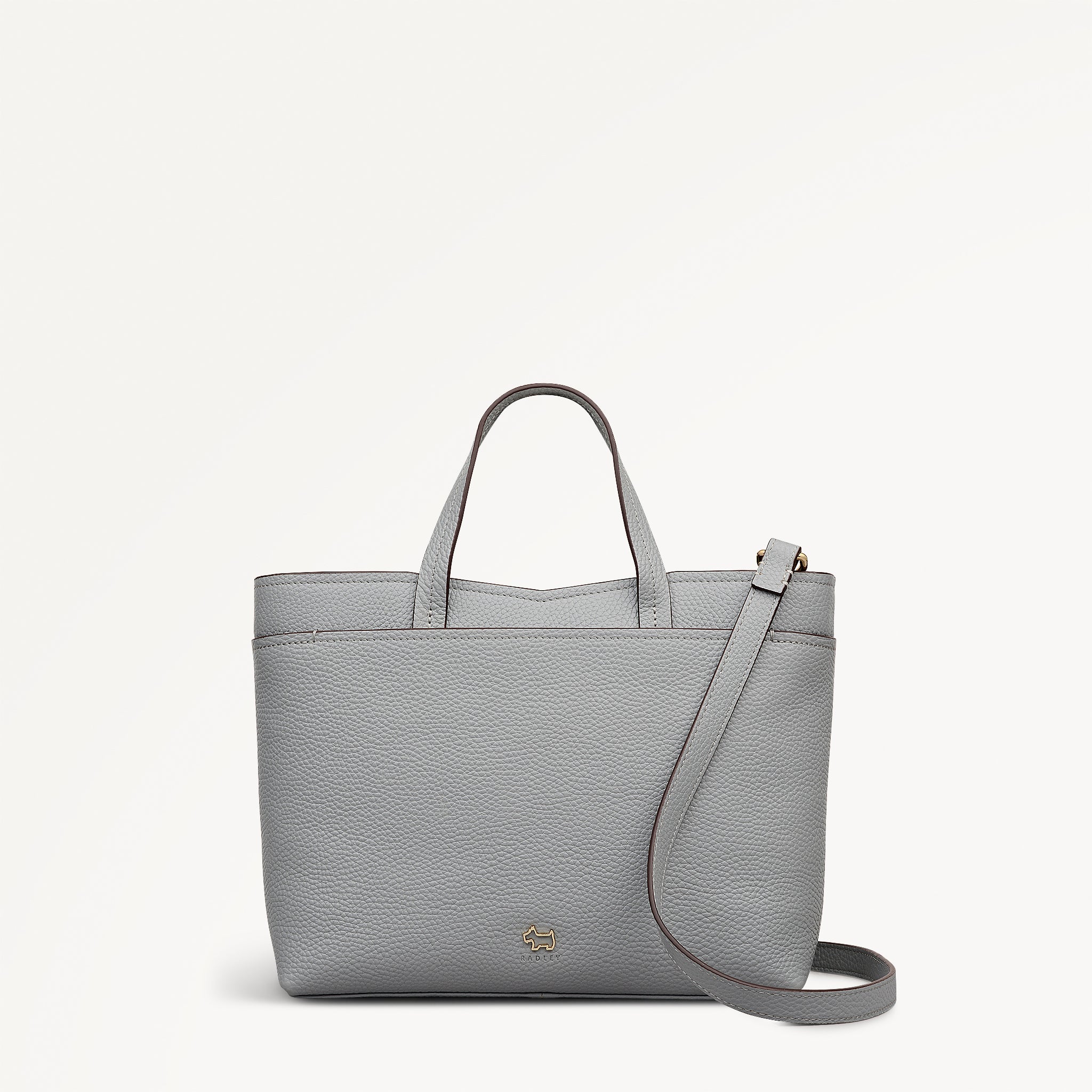 Steel Medium Ziptop Grab Bag | Hadley Lane SS26 | Radley London