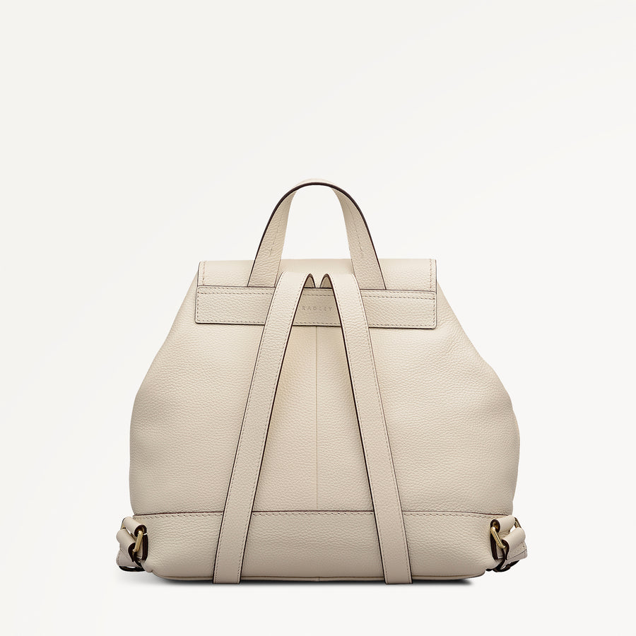 Hadley Lane Medium Flapover Backpack Salt - 113676