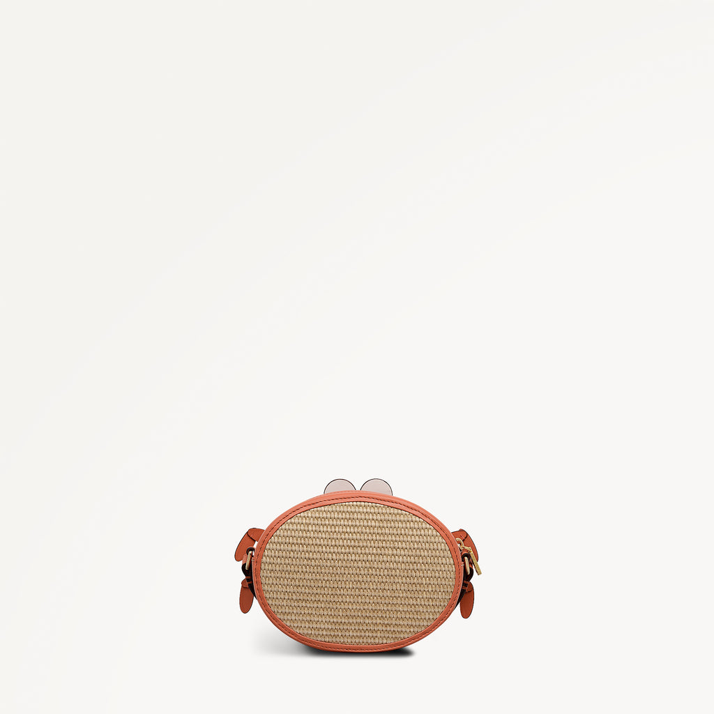 Clawde Crab Mini Ziptop Cross Body Terracotta - 113677