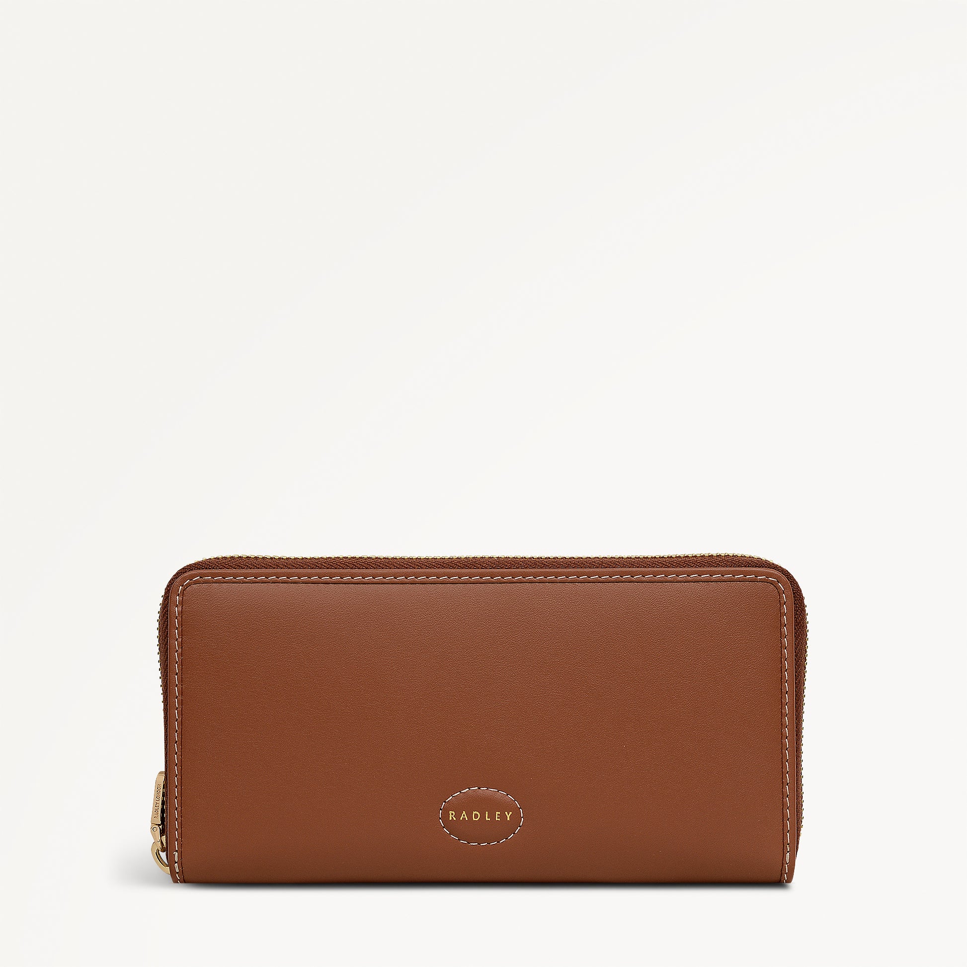 Chartfield Place Large Zip Around Wallet Cognac - 113689