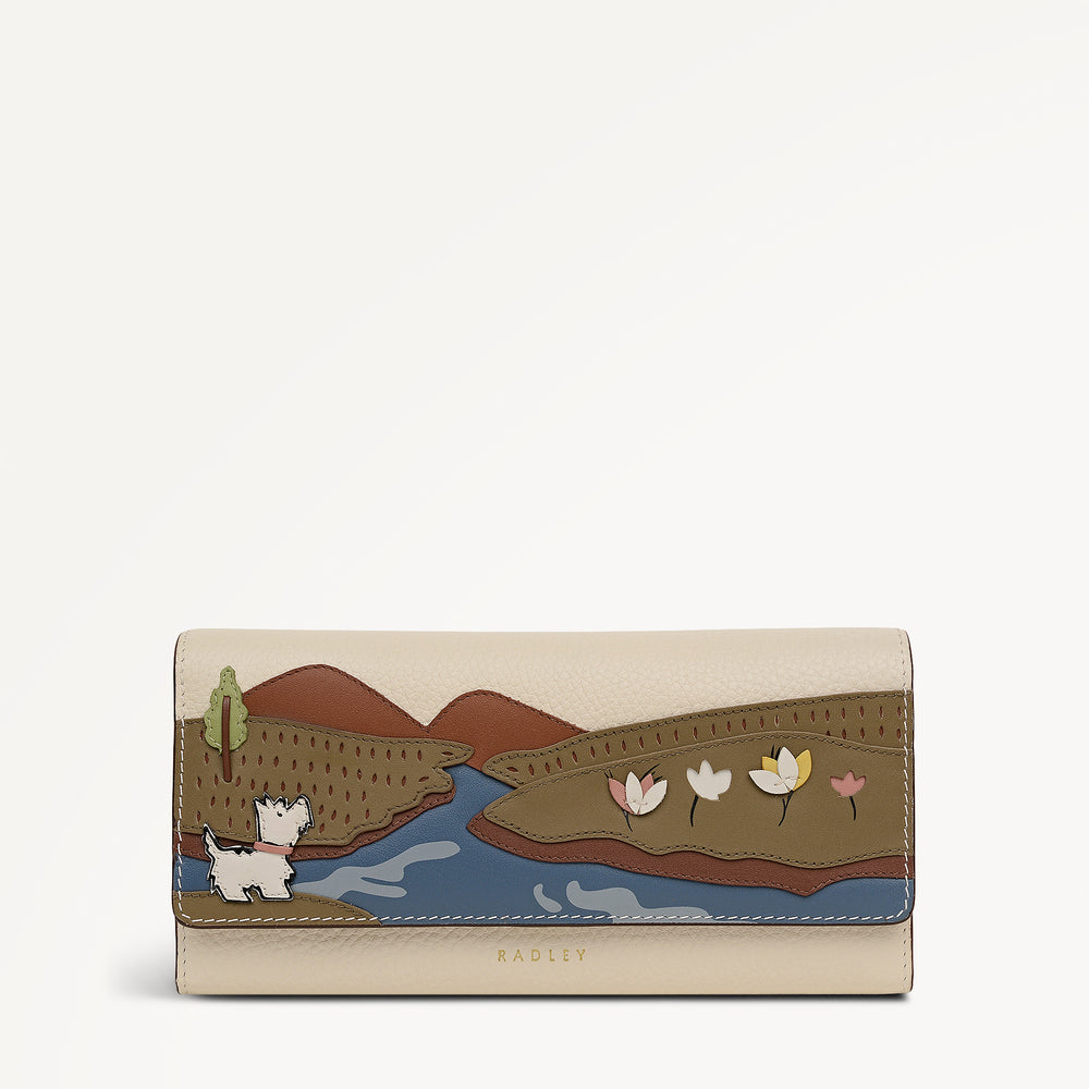 Spring Daze Large Flapover Purse Salt - 113691