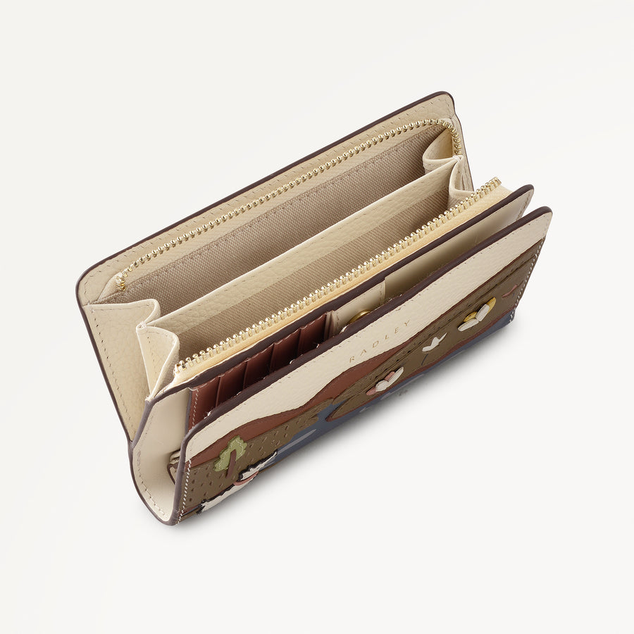 Spring Daze Medium Bifold Purse Salt - 113692